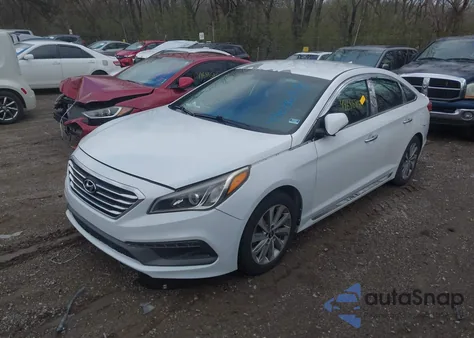 2015 Hyundai Sonata Sport из США, поврежденный, VIN 5NPE34AF4FH137705